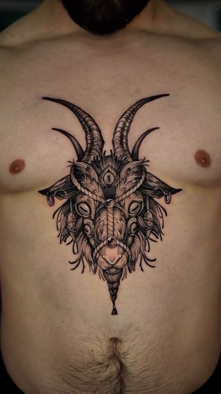 Tattoo by @apso_tattoo — blackwork, geometric