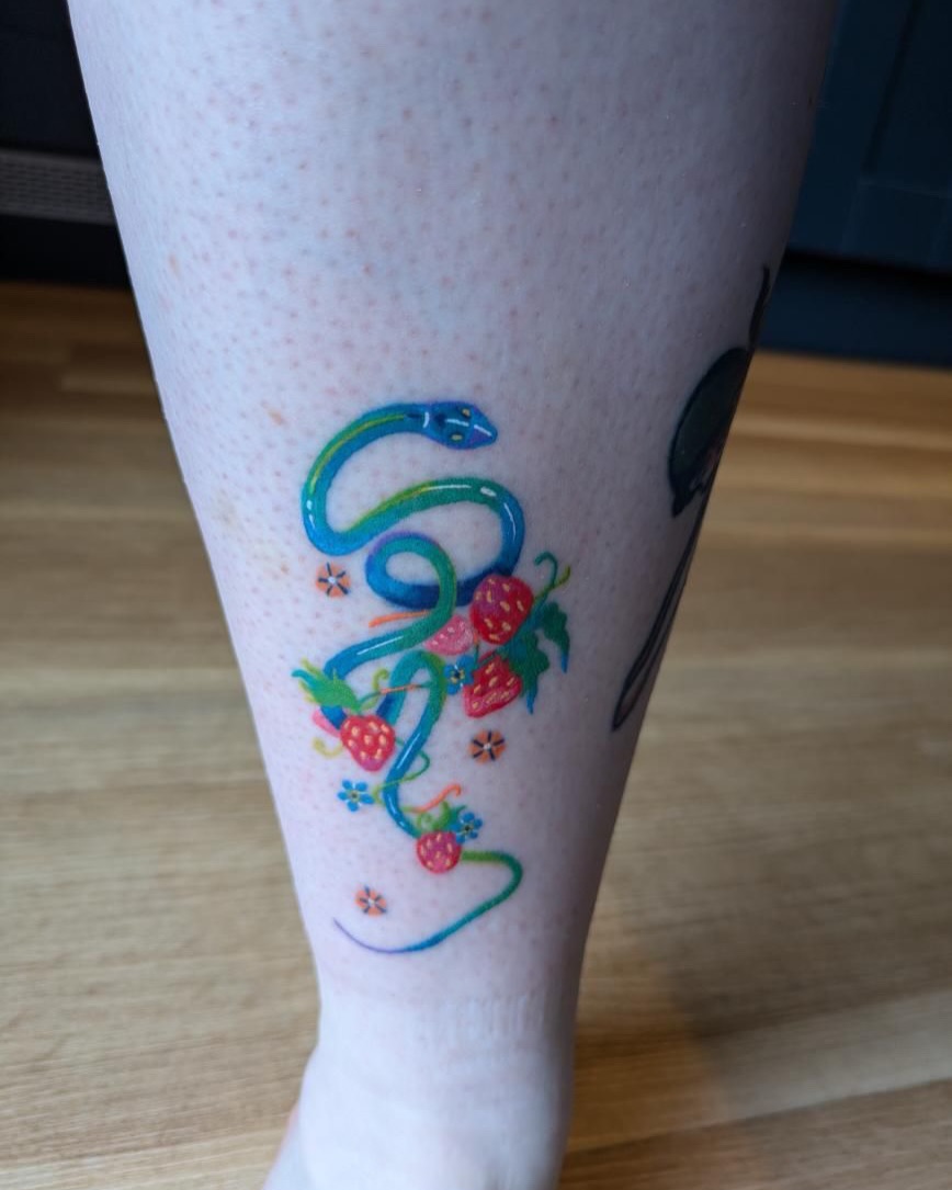 Tattoo by @keemee.keemee — new_school