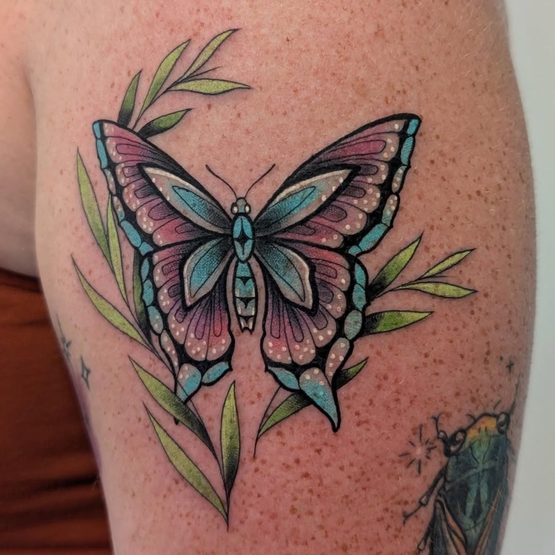 Tattoo by @_breezy.blue_ — neo_traditional, fine_line