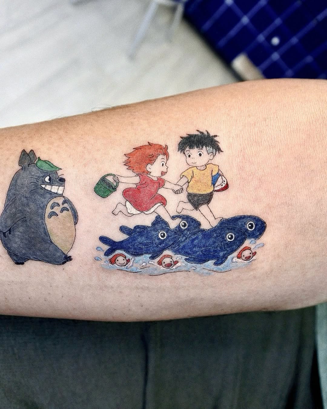 Tattoo by @broccoli_tattooer — anime