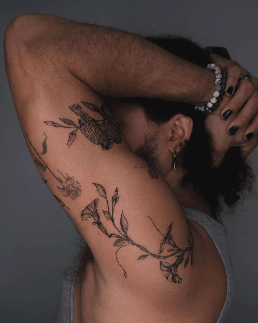 Tattoo by @ezzeink — fine_line, black_and_grey
