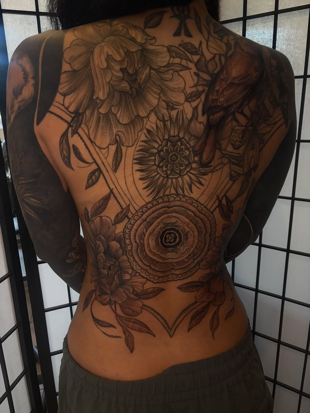Tattoo by @beckiwilson — japanese_irezumi, black_and_grey