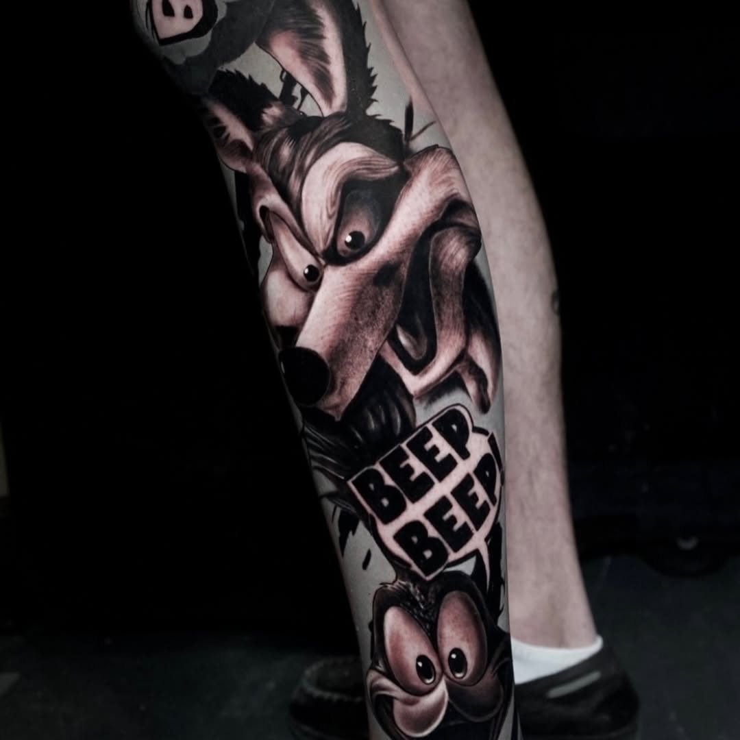 Tattoo by @alecx.inked โ realism, black_and_grey
