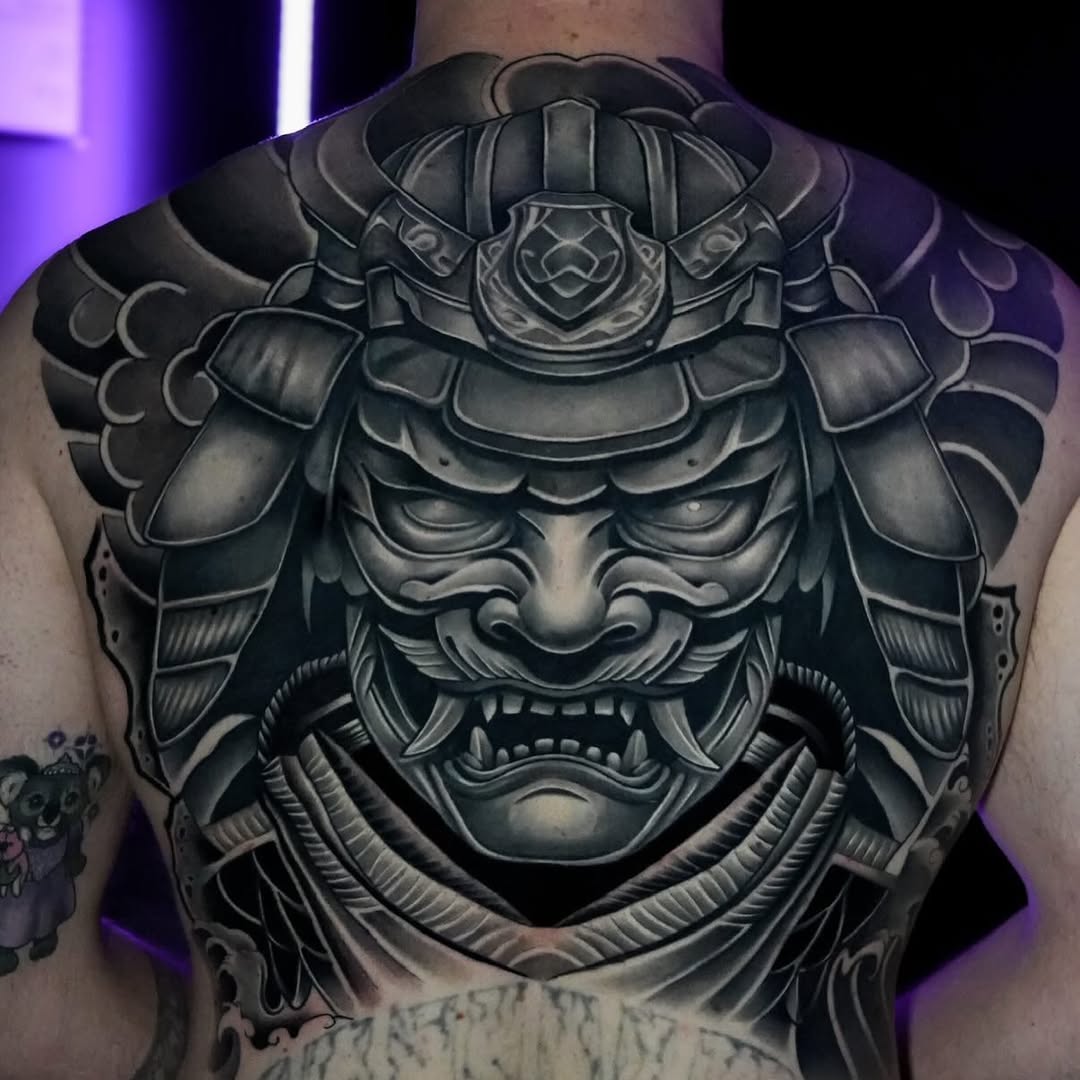 Tattoo by @alecx.inked โ japanese_irezumi, realism