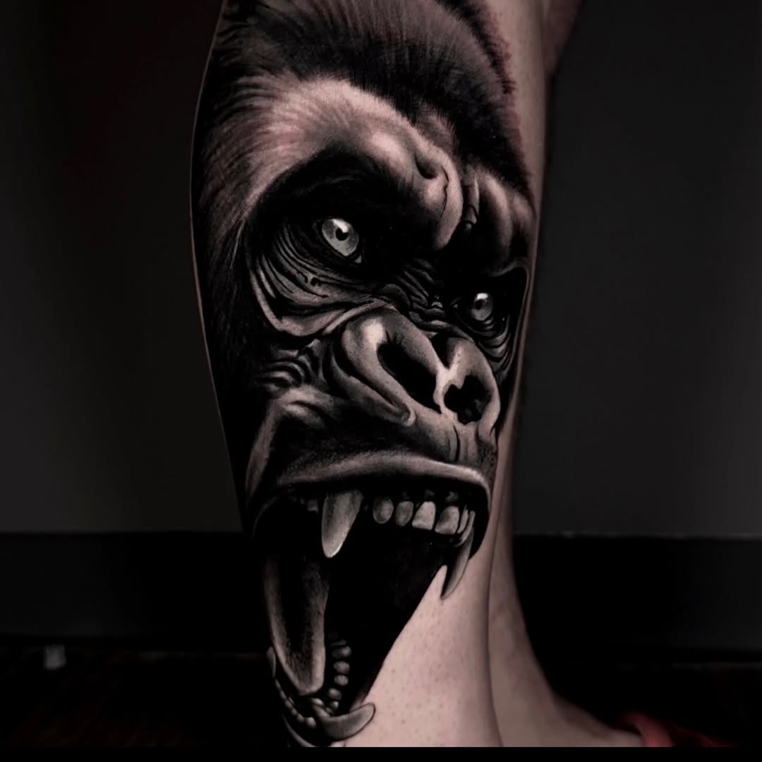 Tattoo by @alecx.inked โ realism, black_and_grey
