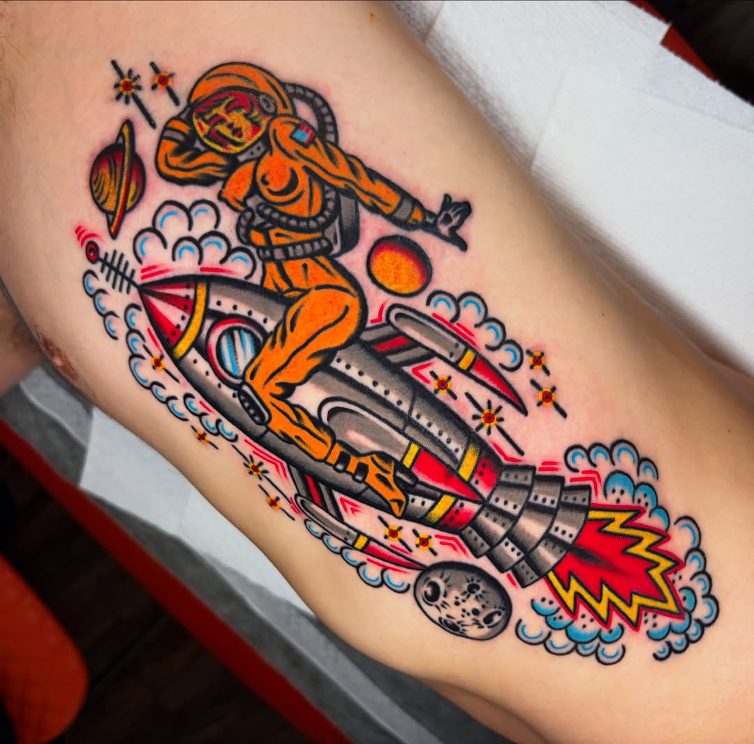 Tattoo by @batsforbrains — american_traditional