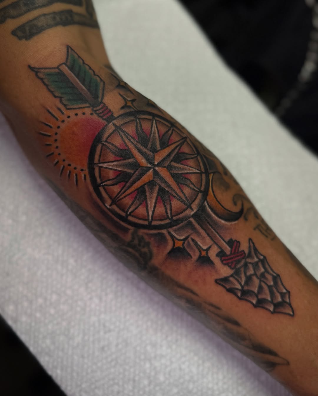 Tattoo by @preston.tattoos — american_traditional, black_and_grey