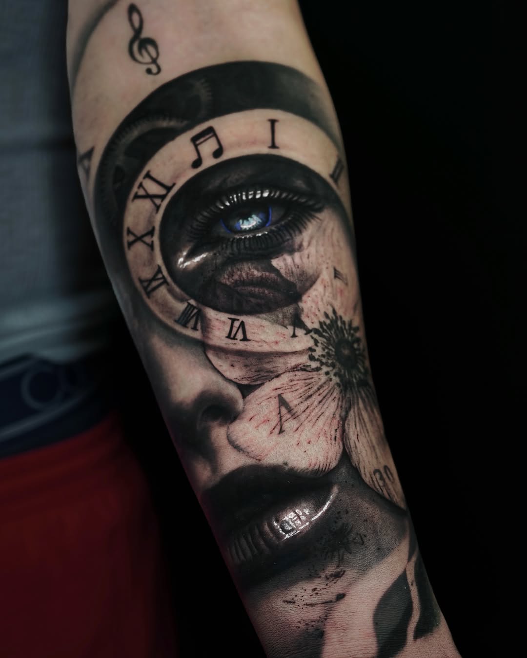 Tattoo by @rene_artt — realism, black_and_grey