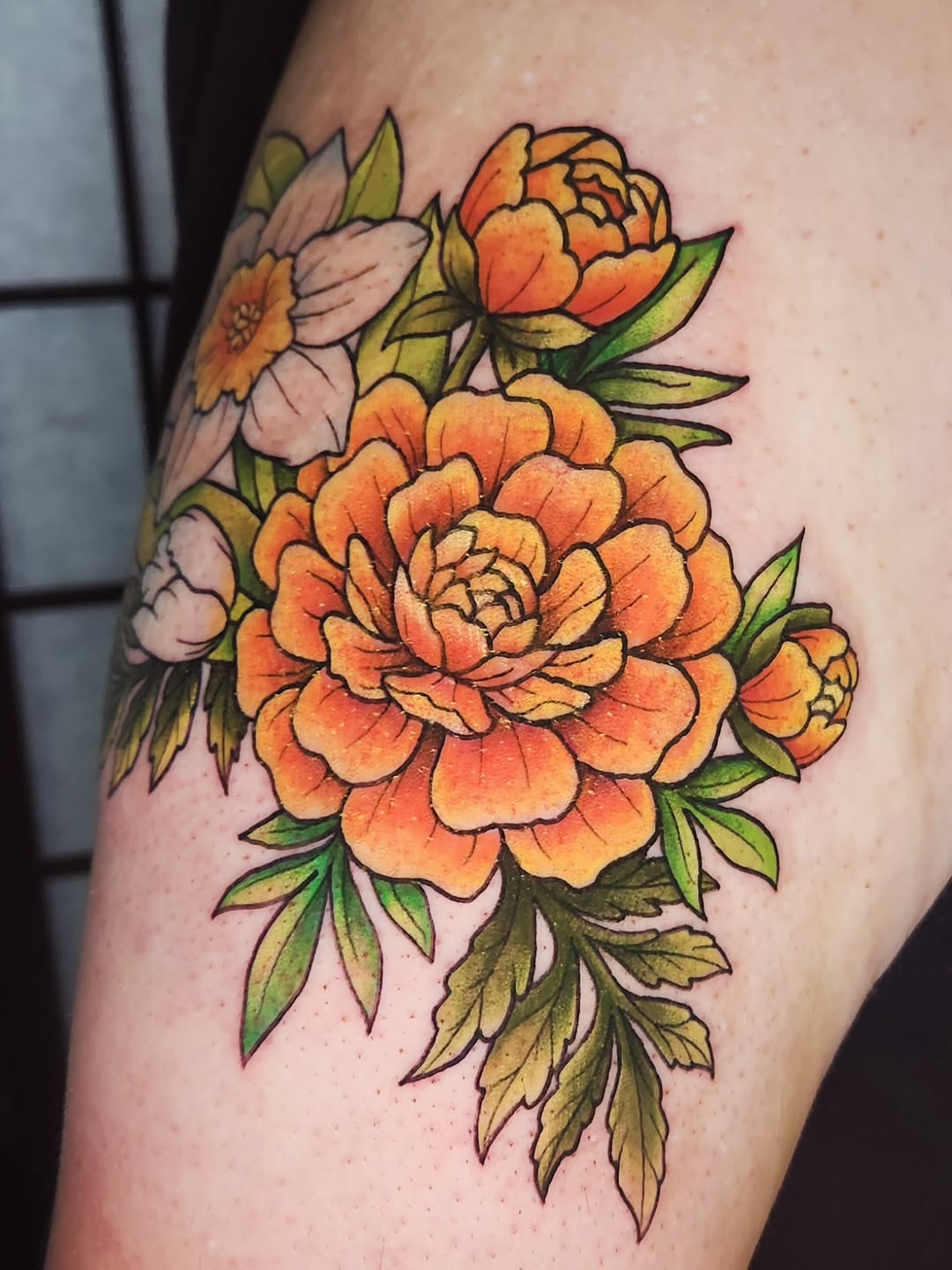 Tattoo by @duh.tattoos — neo_traditional, realism