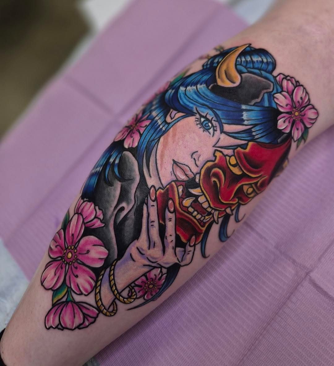 Tattoo by @fantasytattooco — neo_traditional, japanese_irezumi