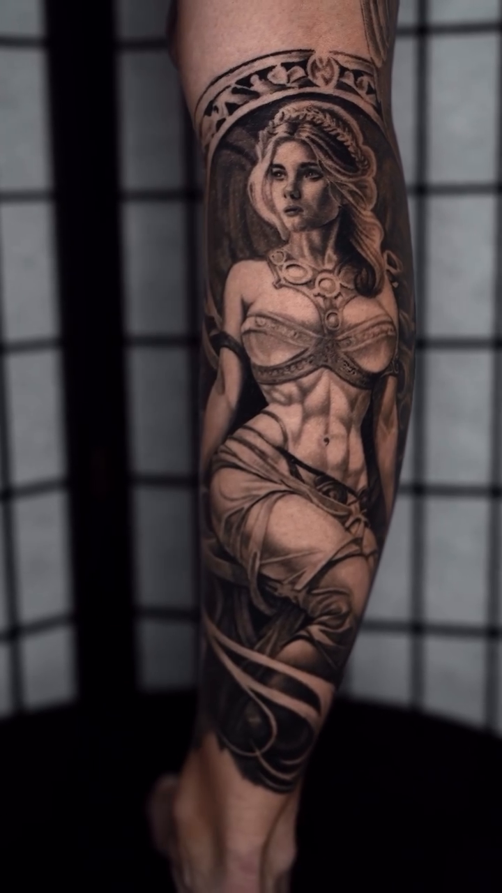 Tattoo by @whoaskedburke — realism, black_and_grey