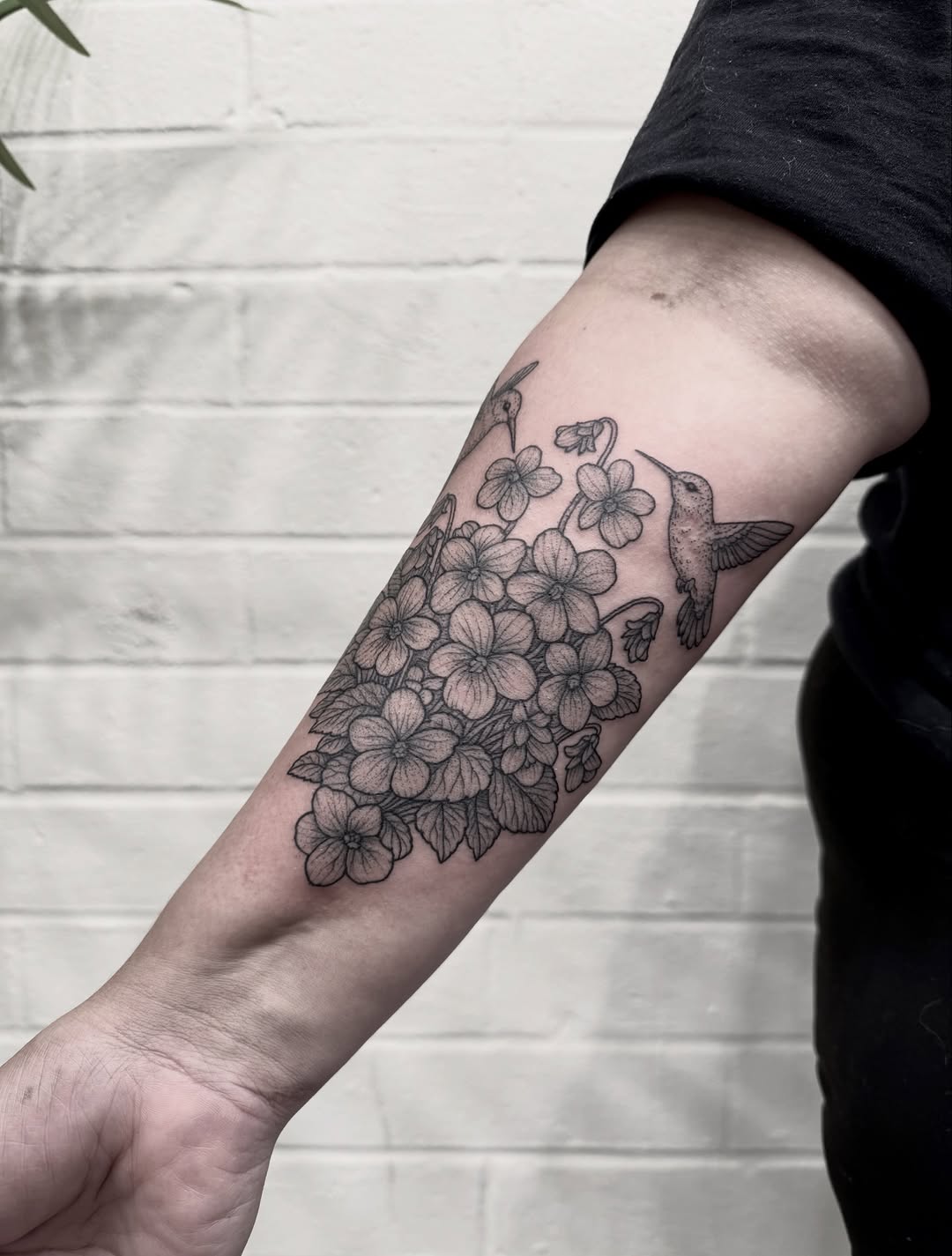 Tattoo by @shakuto_tattoos — fine_line, black_and_grey