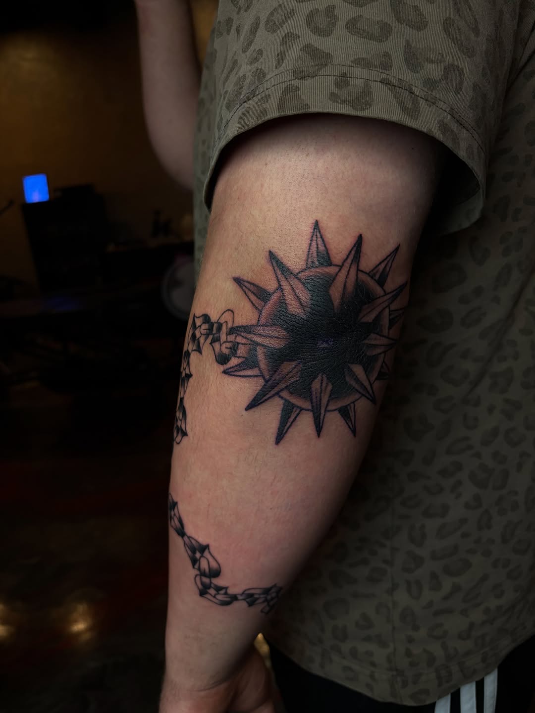 Tattoo by @aguilera_artistry — black_and_grey, realism