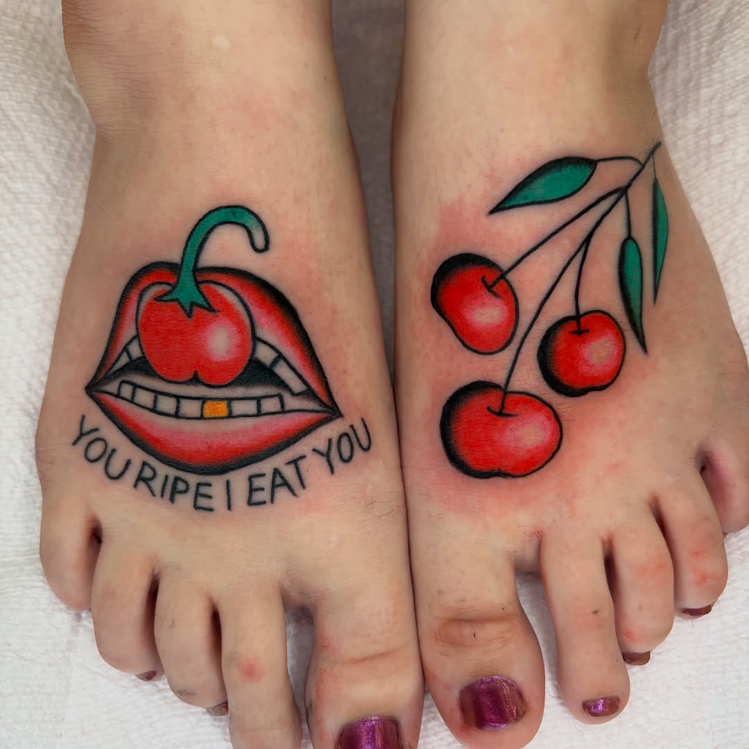 Tattoo by @bigdirtnap โ american_traditional, lettering_script