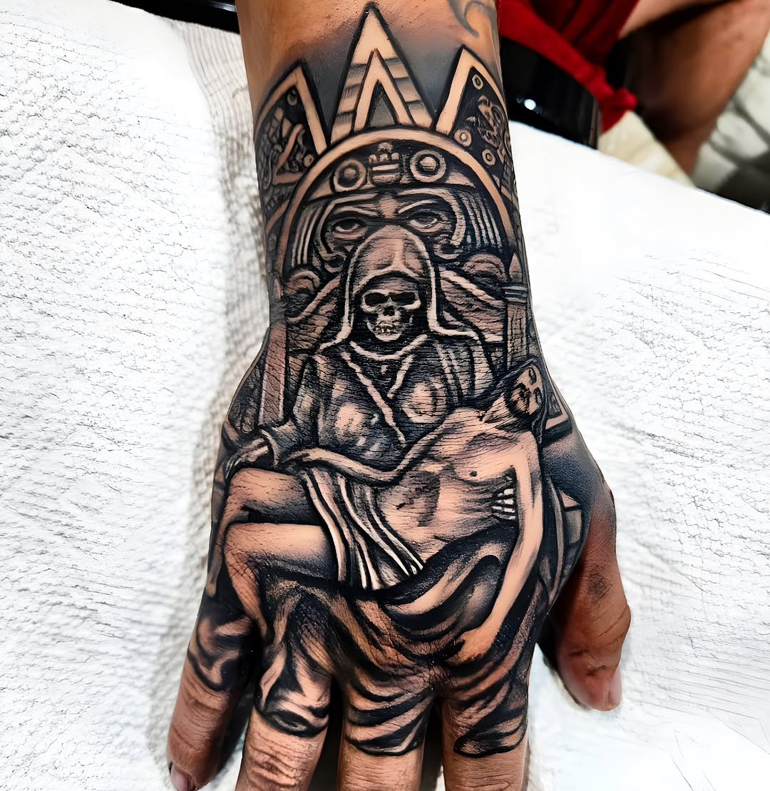 Tattoo by @eljosetattoo — black_and_grey, realism