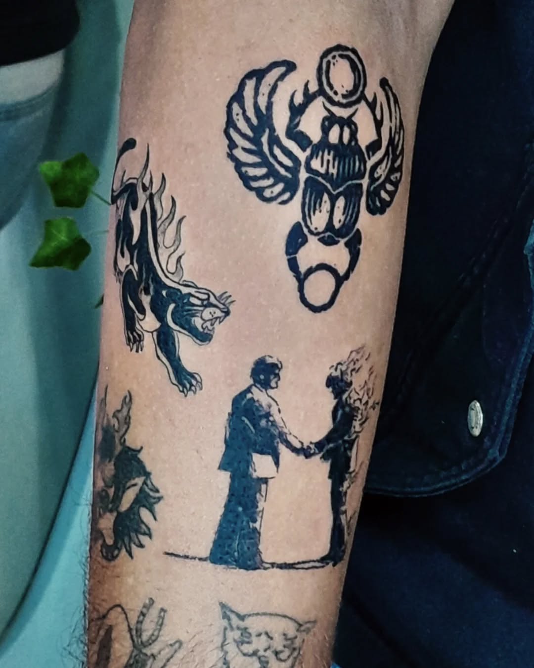 Tattoo by @wesleyfdm — black_and_grey, illustrative