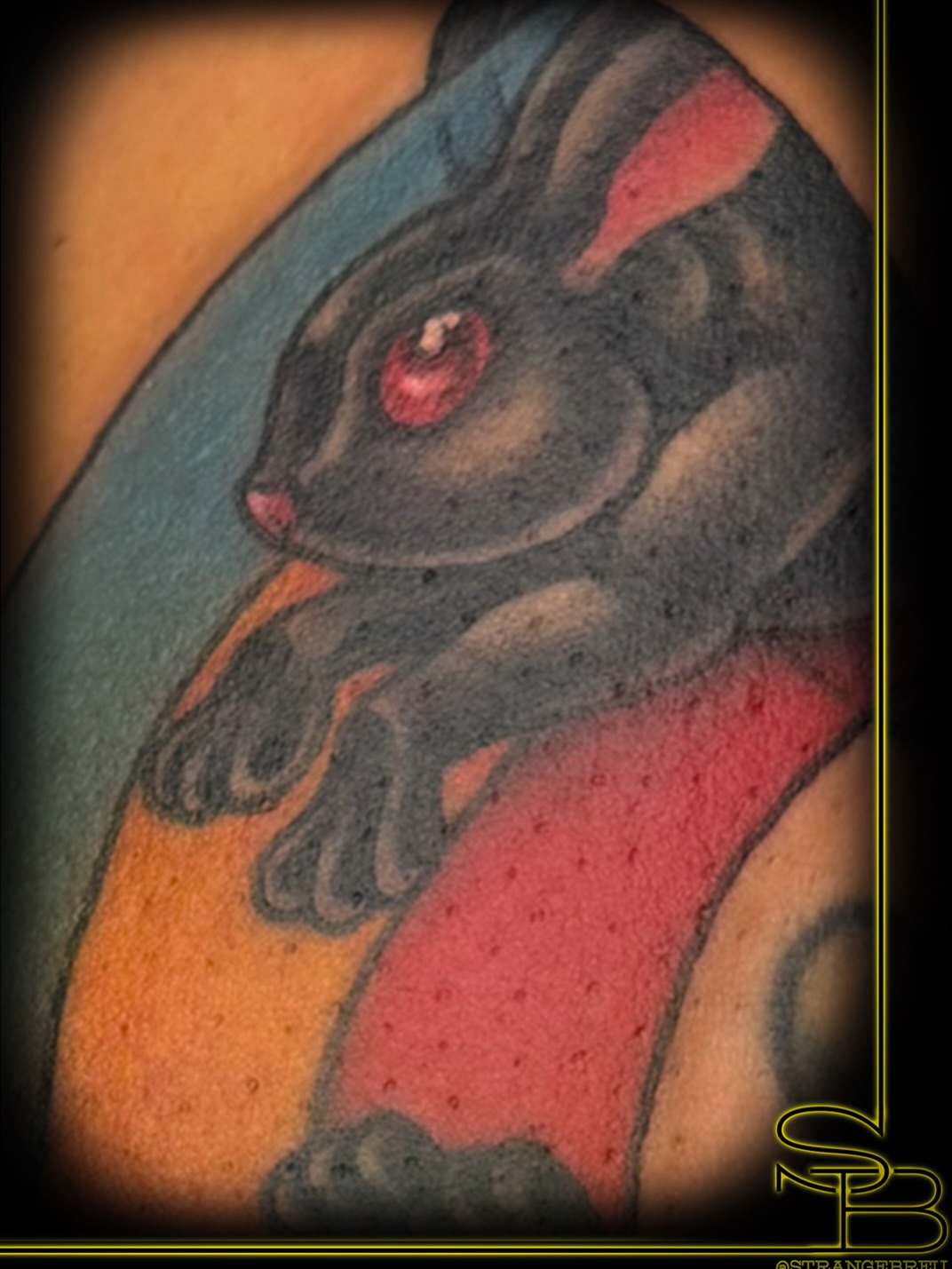 Tattoo by @strangebreu — new_school