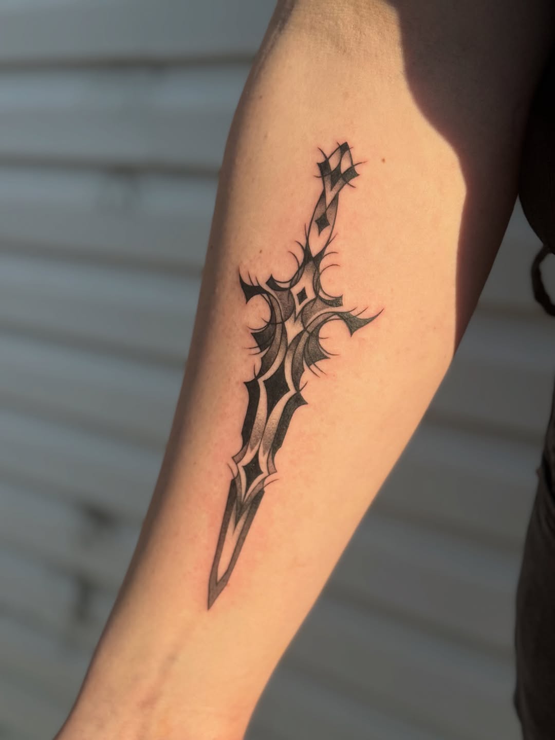 Tattoo by @monkeepi — blackwork, ornamental