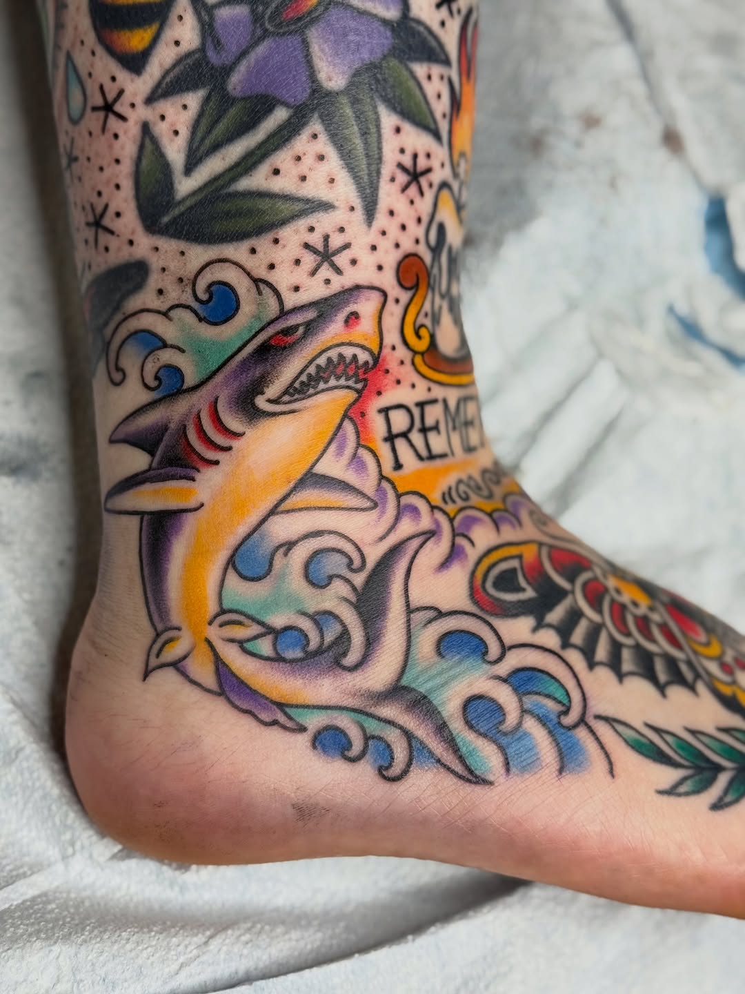 Tattoo by @benkarnofsky โ american_traditional