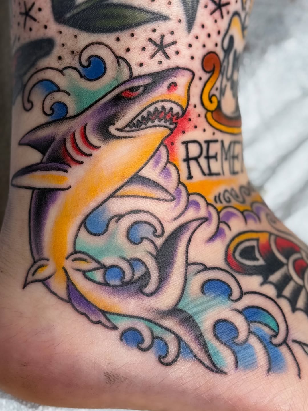 Tattoo by @benkarnofsky โ american_traditional