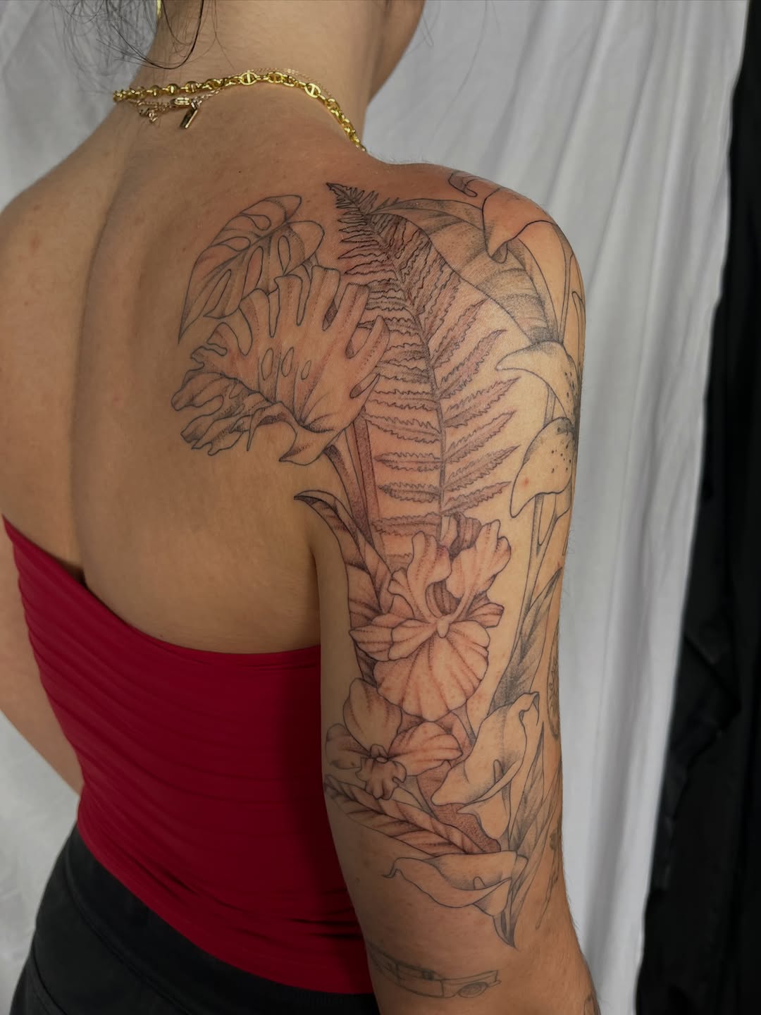 Tattoo by @tys.tattoos12 โ fine_line, black_and_grey