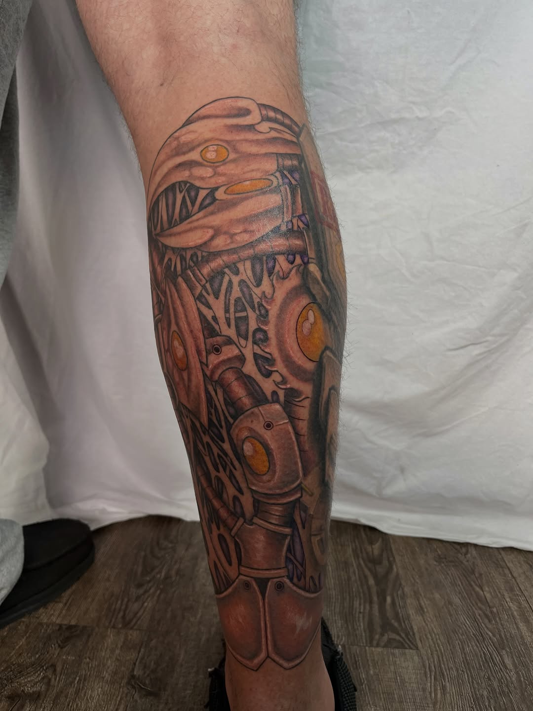 Tattoo by @tys.tattoos12 โ realism, black_and_grey
