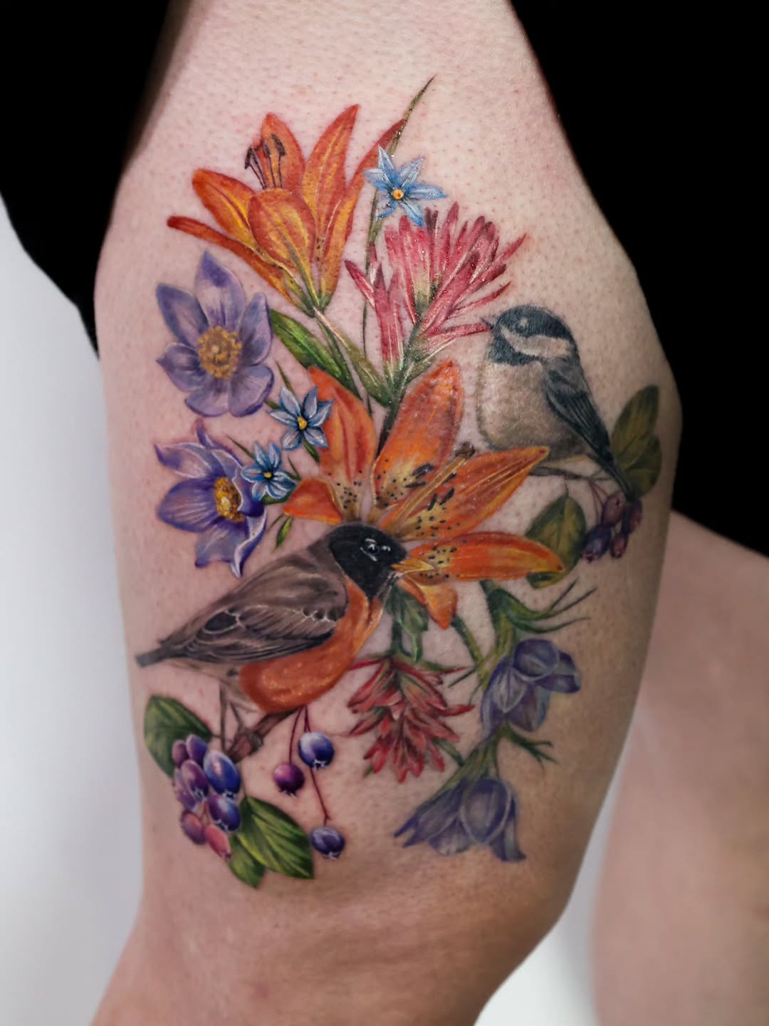 Tattoo by @kaileyjacob.tattoos โ realism, watercolor