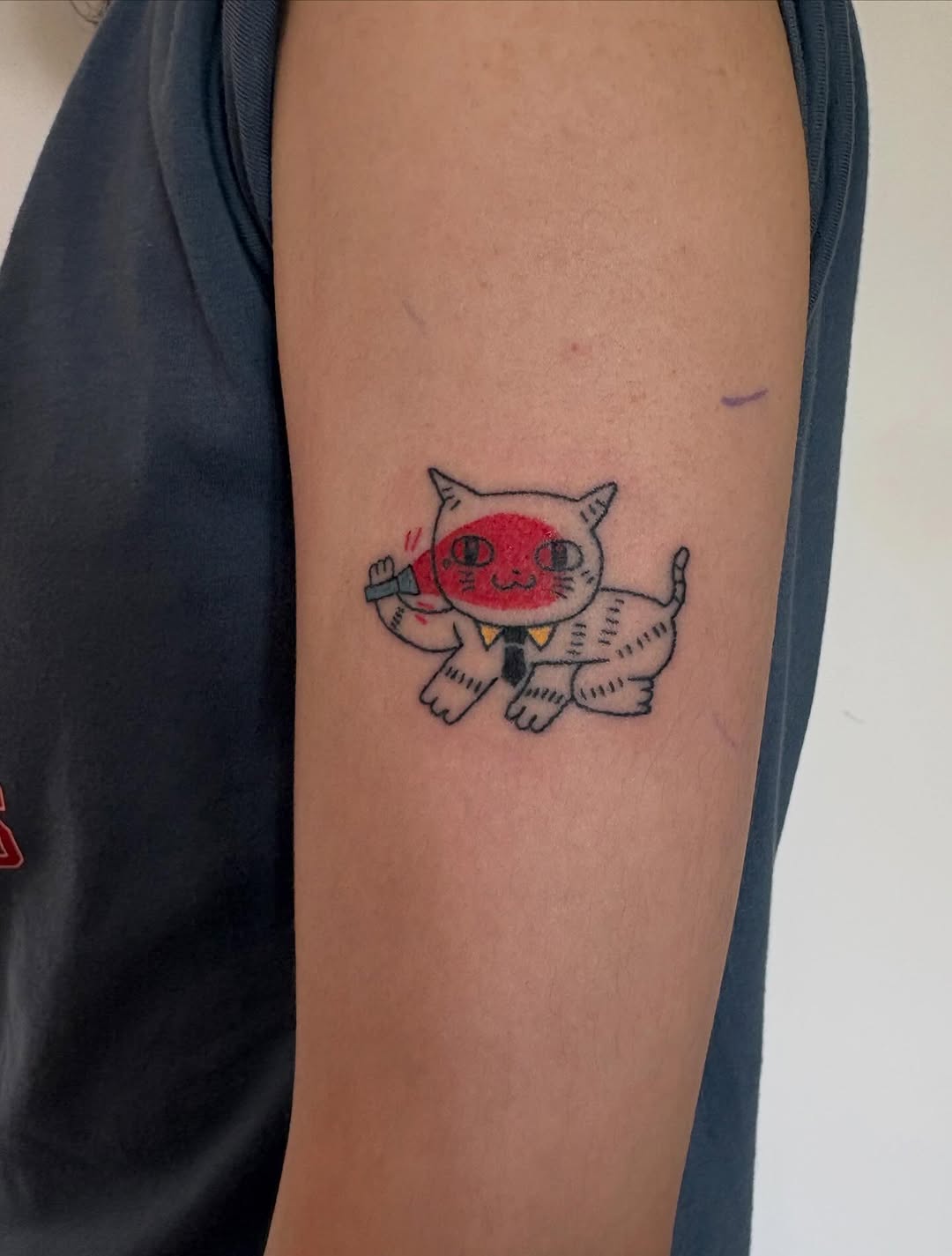 Tattoo by @kiligburgtattoo — new_school, ignorant