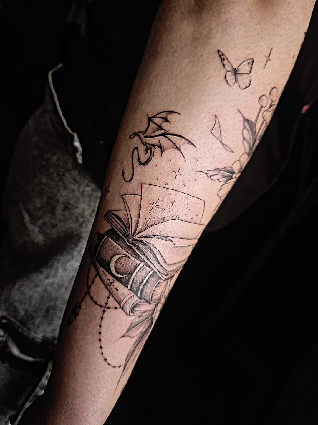 Tattoo by @wilt.studio — fine_line, illustrative