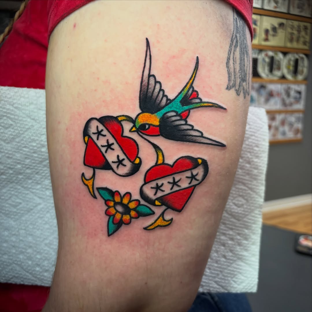 Tattoo by @twodeadfeet โ american_traditional