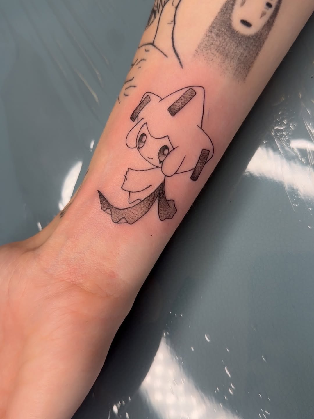 Tattoo by @nunutattoo111 โ anime, fine_line