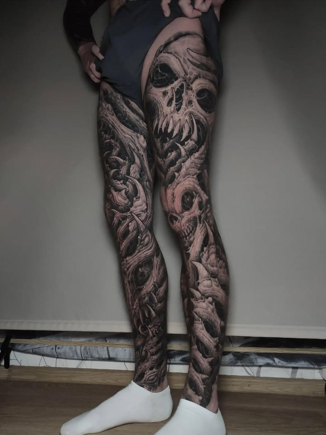 Tattoo by @dimaxmedusa โ realism, dark_realism