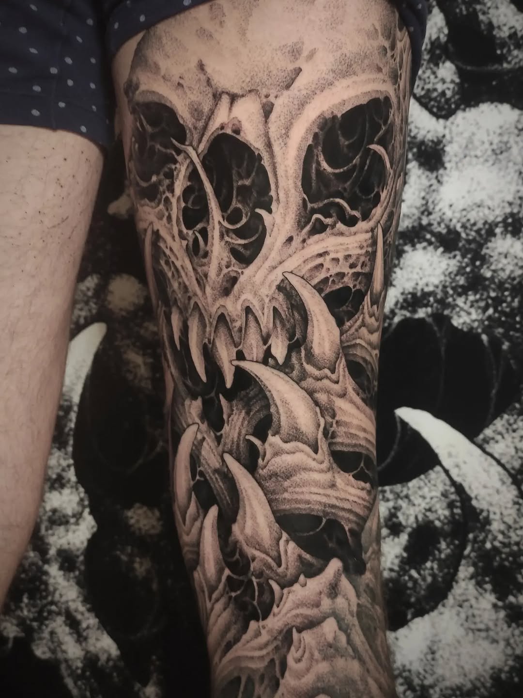 Tattoo by @dimaxmedusa โ realism, dark_realism