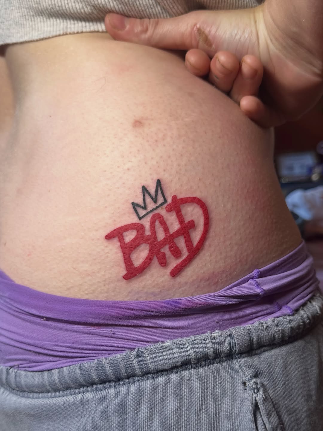 Tattoo by @natalierose.tattoo โ lettering_script