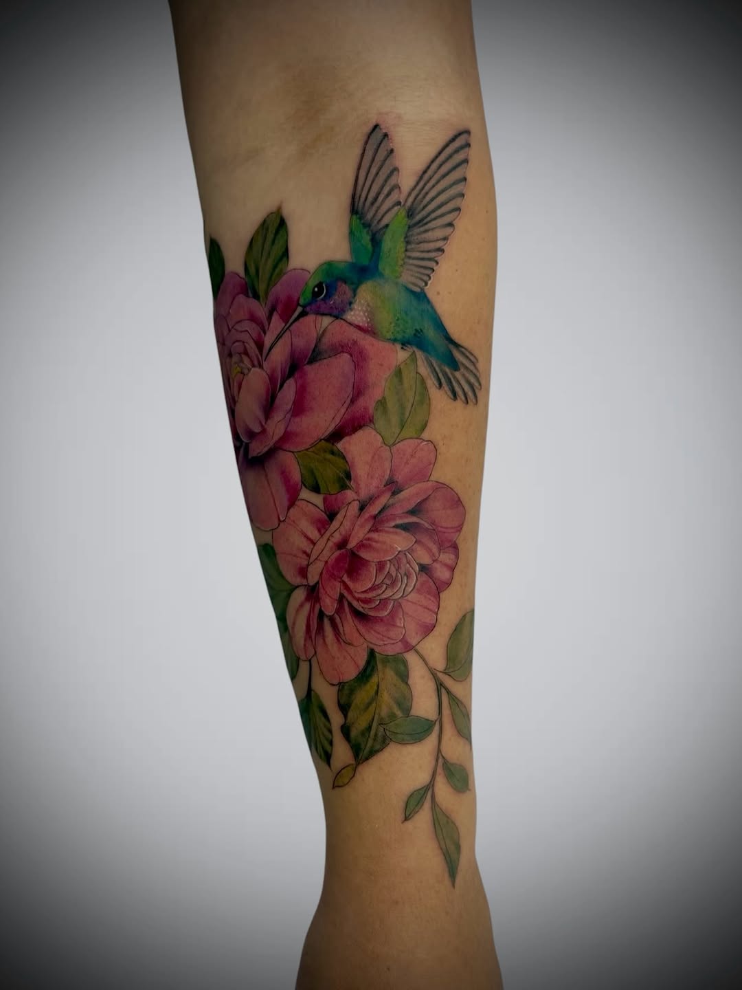 Tattoo by @_mitsukochingart — realism, watercolor