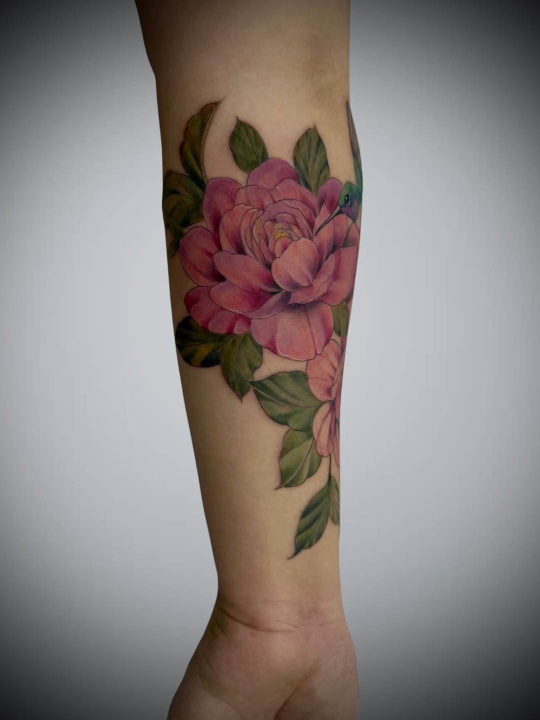 Tattoo by @_mitsukochingart — realism, color