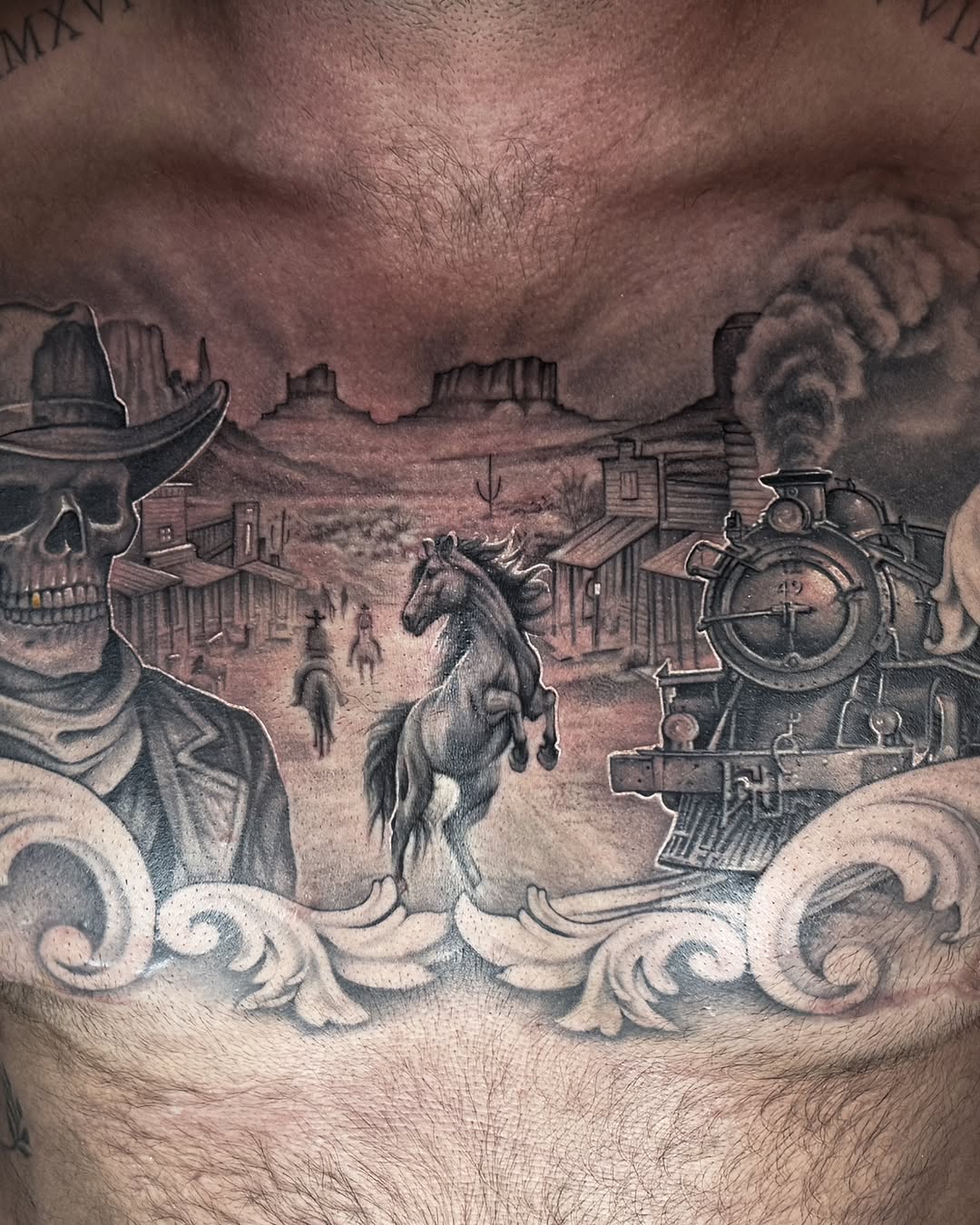 Tattoo by @raeanne.ink β realism, black_and_grey