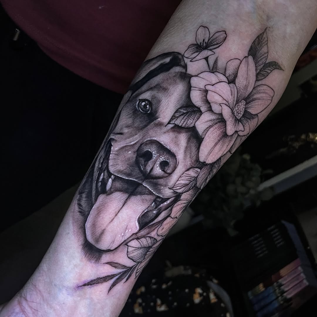 Tattoo by @eno93 — realism, black_and_grey