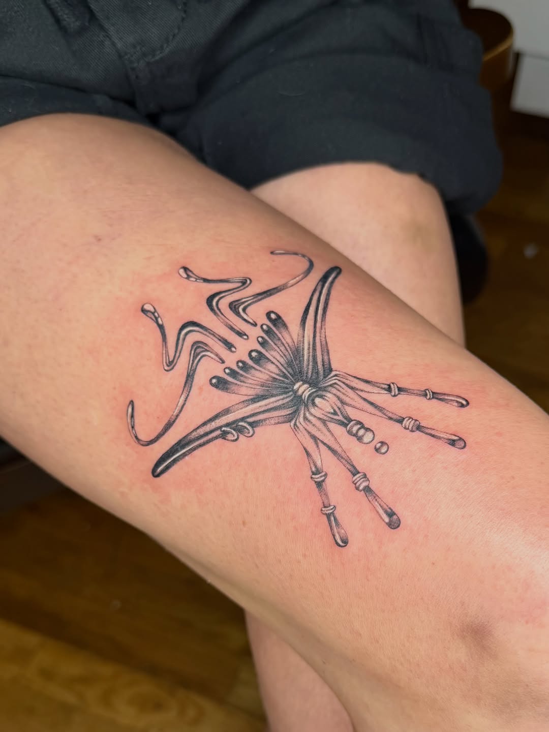 Tattoo by @loorrnn — black_and_grey, realism