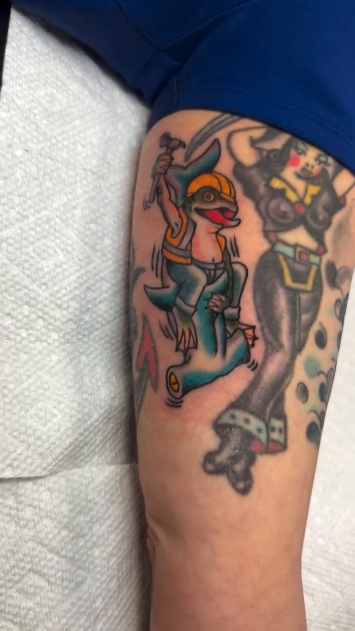 Tattoo by @daveoztattoo — american_traditional