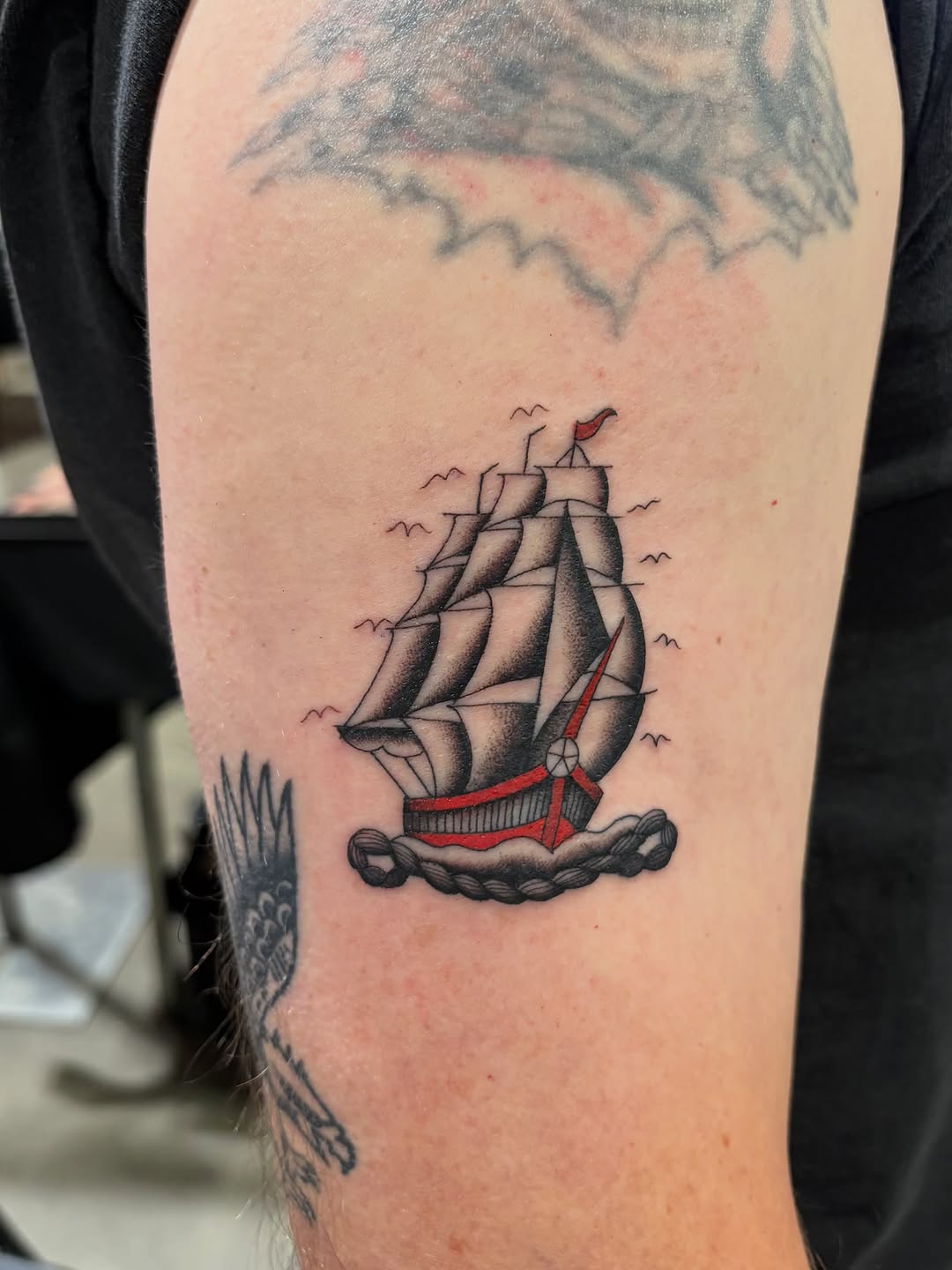 Tattoo by @elmertattoos — american_traditional