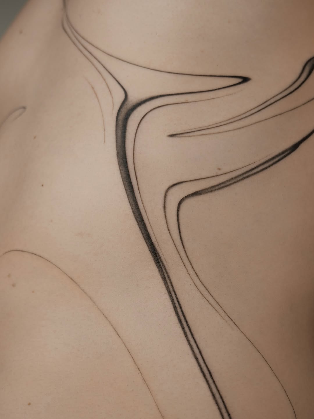 Tattoo by @cr_kr_ — fine_line, black_and_grey