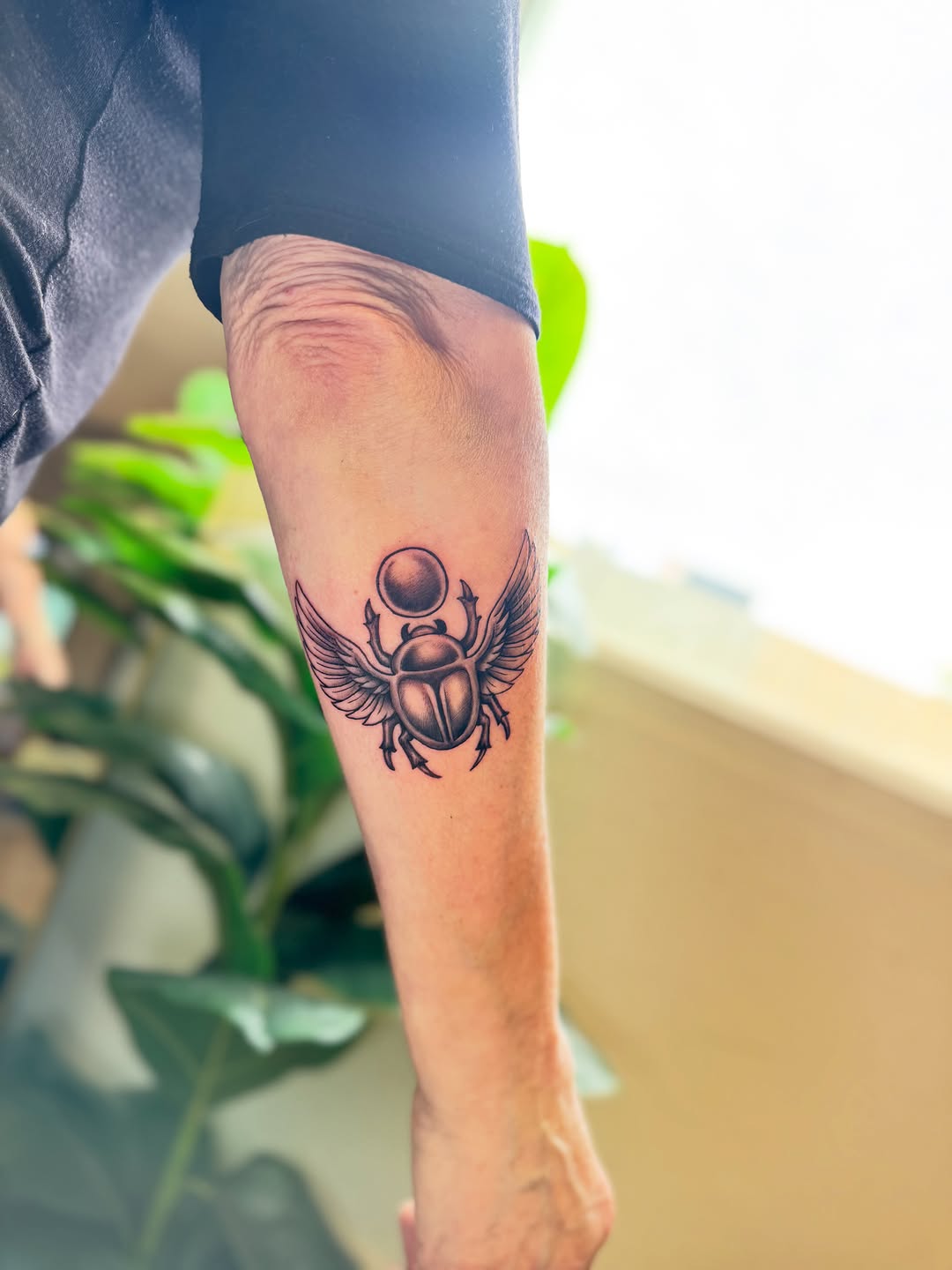 Tattoo by @demonica_ink666 — black_and_grey, realism