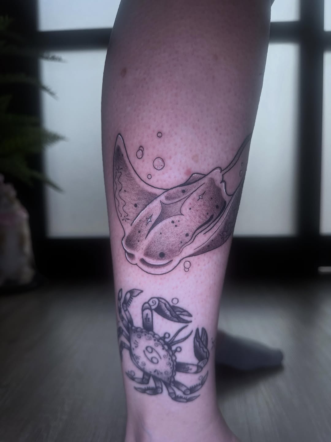 Tattoo by @_inked_ann_ — black_and_grey, chicano