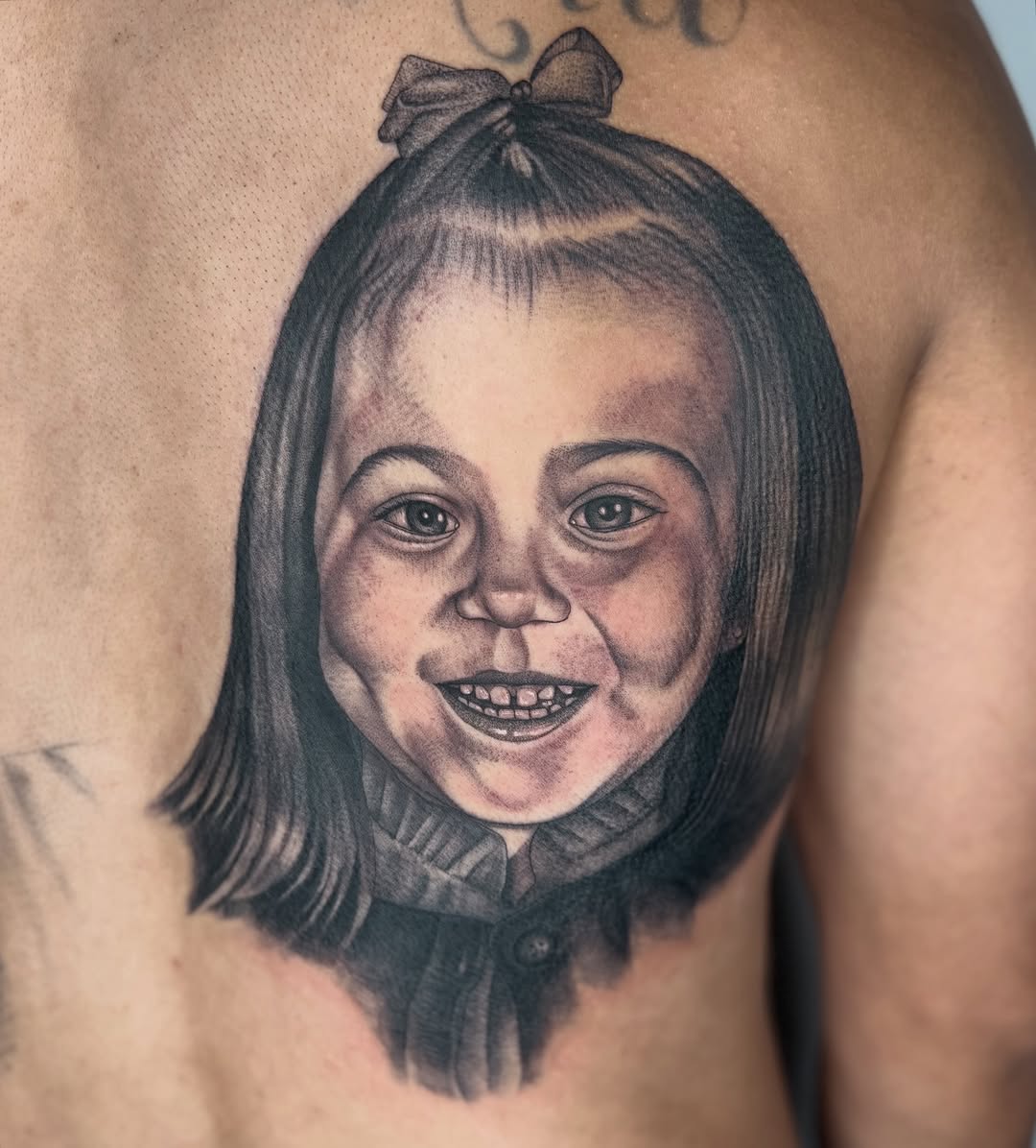 Tattoo by @sailorose_ — realism, black_and_grey