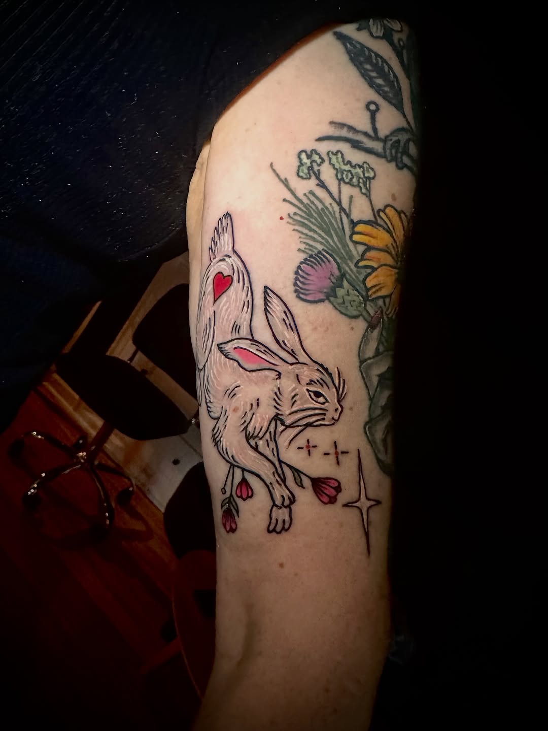 Tattoo by @jcwazzi_tats โ neo_traditional, illustrative