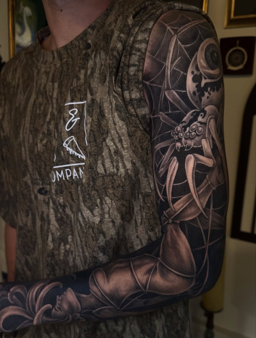 Tattoo by @7_mags — black_and_grey, realism