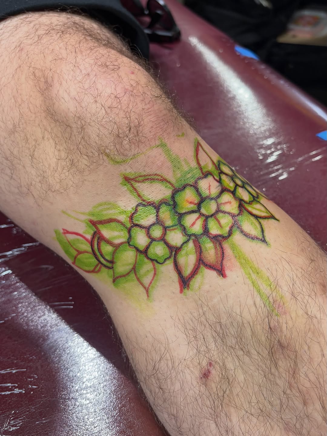 Tattoo by @elmertattoos — fine_line, watercolor