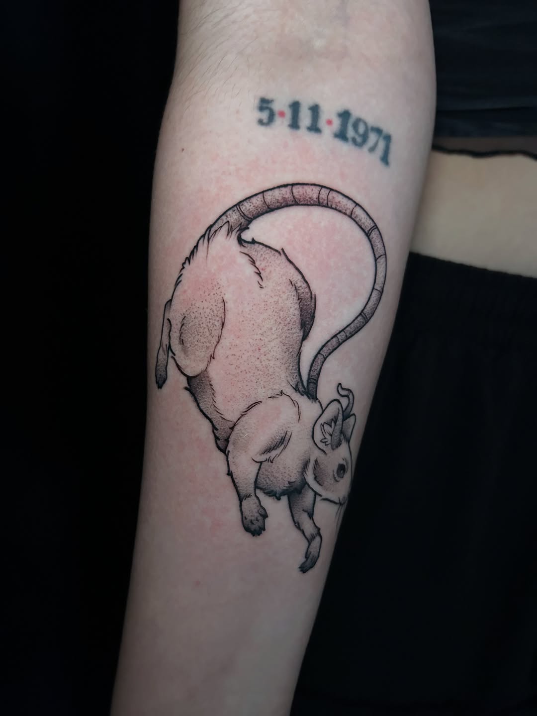 Tattoo by @backhandedculture — black_and_grey, illustrative