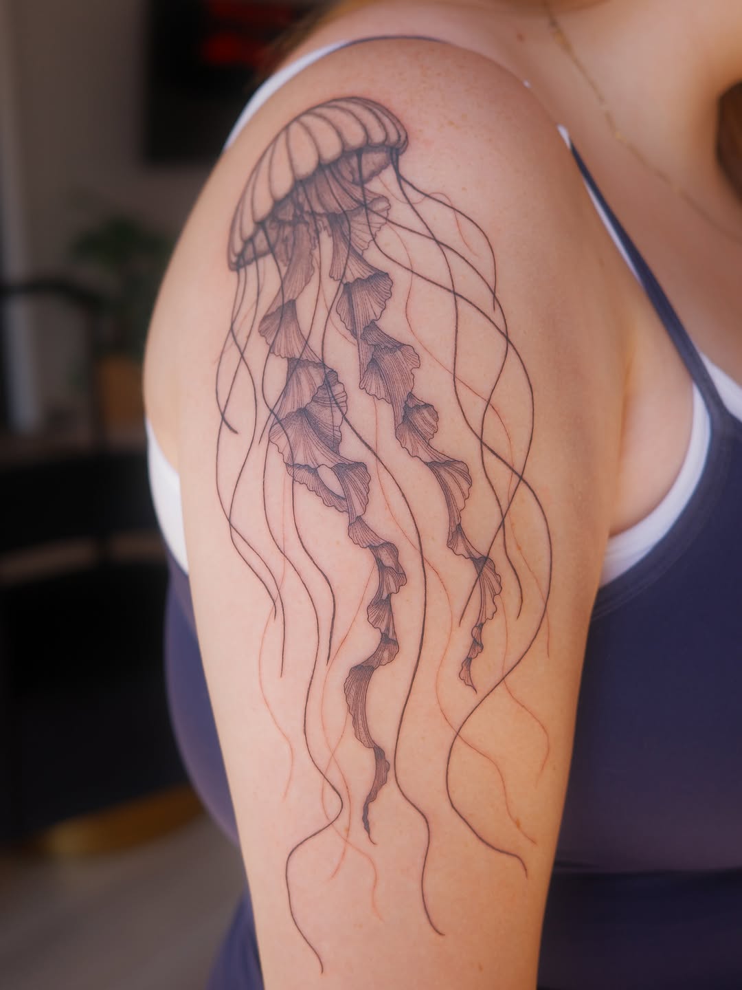 Tattoo by @holly.tatts — fine_line, black_and_grey